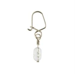 Agrafe Sunset Squid Snap + Perle Transparente St-S-6933 M X6 M Par 6