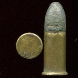 .320 Bull Dog - 320 GG - &eacute;tui laiton - balle plomb - amor&ccedil;age central interne