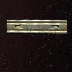 Lame chargeur Mauser allemand p&eacute;riode guerre 39-45 - marquage : P315 38