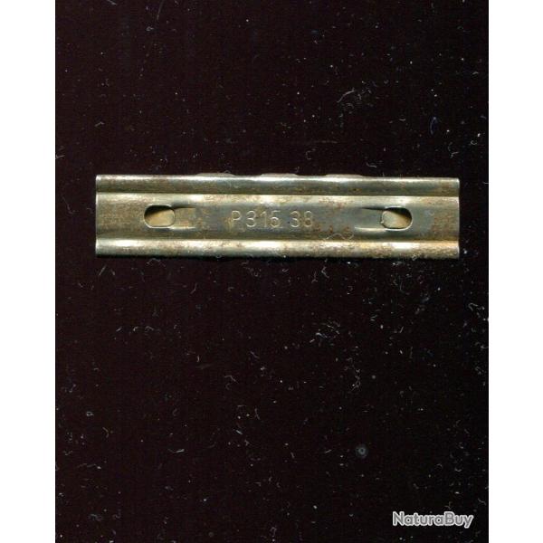 Lame chargeur Mauser allemand p�riode guerre 39-45 - marquage : P315 38