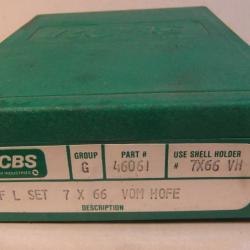 Outils de rechargement 7X66 Vom Hofe