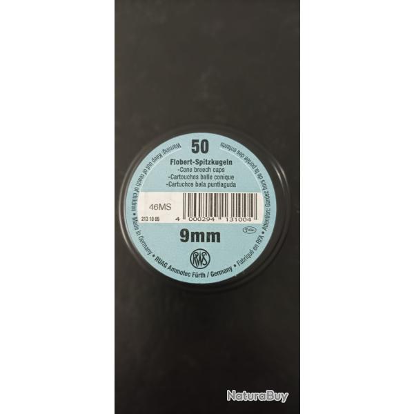 Balle conique 9MM flobert