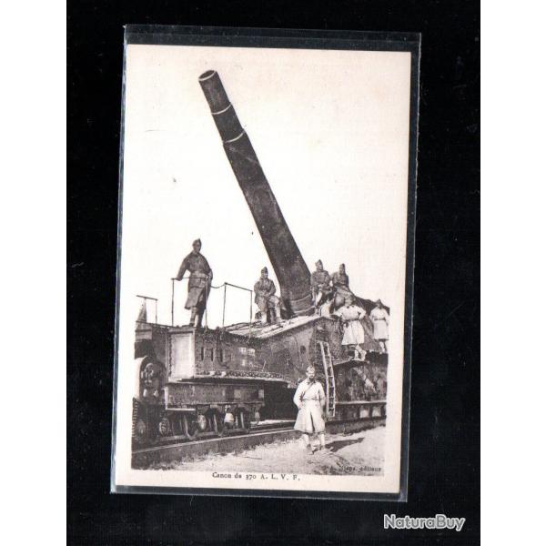 canon de 370 alvf , artillerie camp de mailly