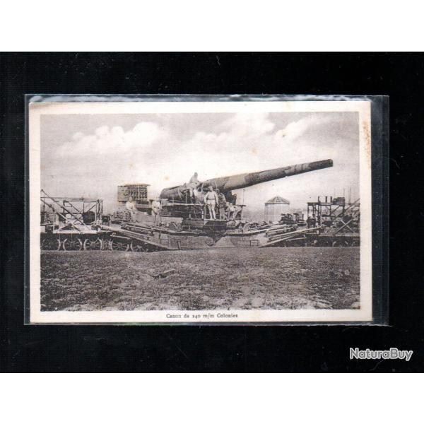 canon de 240 mm colonies , artillerie camp de mailly