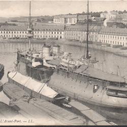 Carte postale de Brest, L'Avant-Port -N&deg;8357