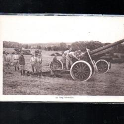 canon de 155 long schneider , artillerie camp de mailly manoeuvres
