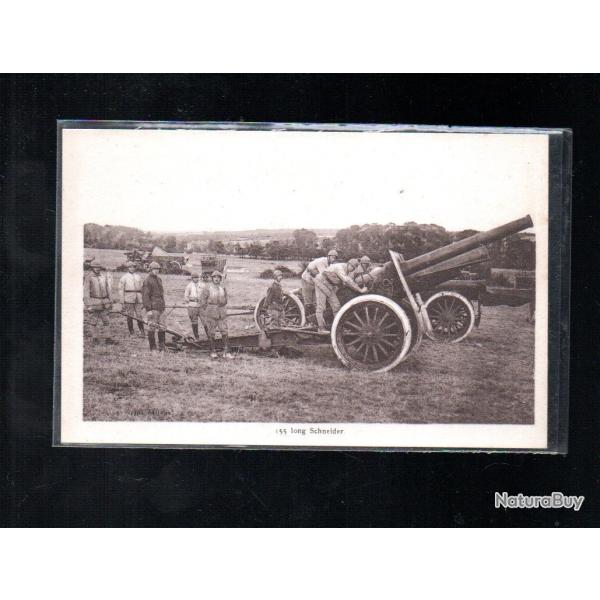 canon de 155 long schneider , artillerie camp de mailly manoeuvres
