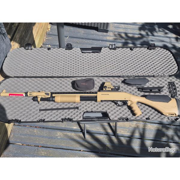 FUSIL A POMPE WINCHESTER--- SXP XTREM DARK EARTH CAL 12/76 OCCASION