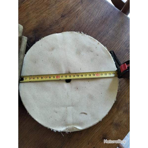 100 disques en coton, �paisseur 0,38 mm pour confectionner des Calepins