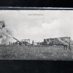 canon de 32 cm glissement artillerie camp de mailly