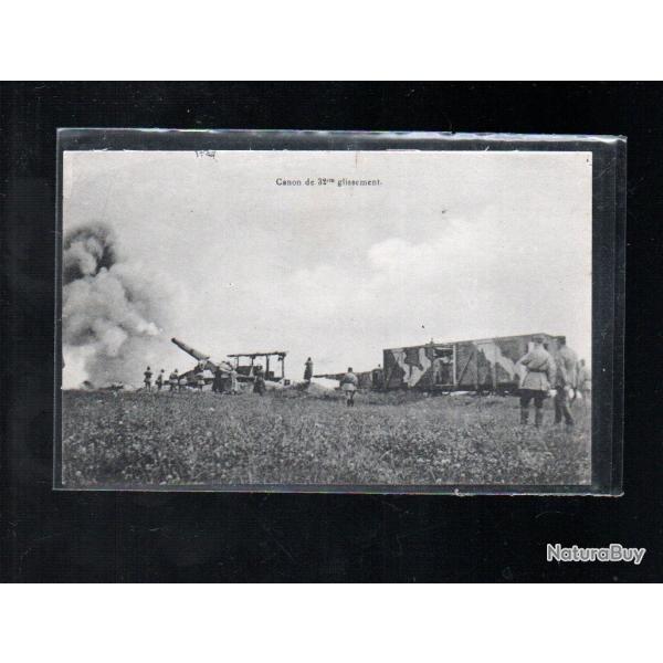 canon de 32 cm glissement artillerie camp de mailly