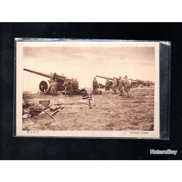 batterie 155 ralt , artillerie camp de mailly