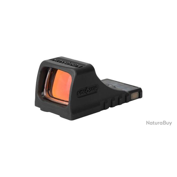 Holosun SCS-MOS SPECIAL GLOCK - R�ticule : Vert - Bouton +/- et Panneau solaire - Titane
