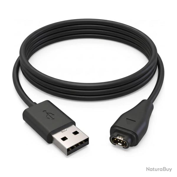 Chargeur Cable USB Compatible avec Garmin Fenix & Insctinct LIV GRATIS