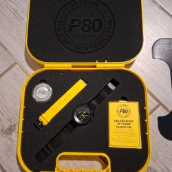 Montre chronographe comm&eacute;moratif P80- 40e anniversaire de Glock &eacute;dition limit&eacute;e