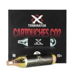 CARTOUCHE CO2 - X TERMINATOR 12 GR ( carton de 500)