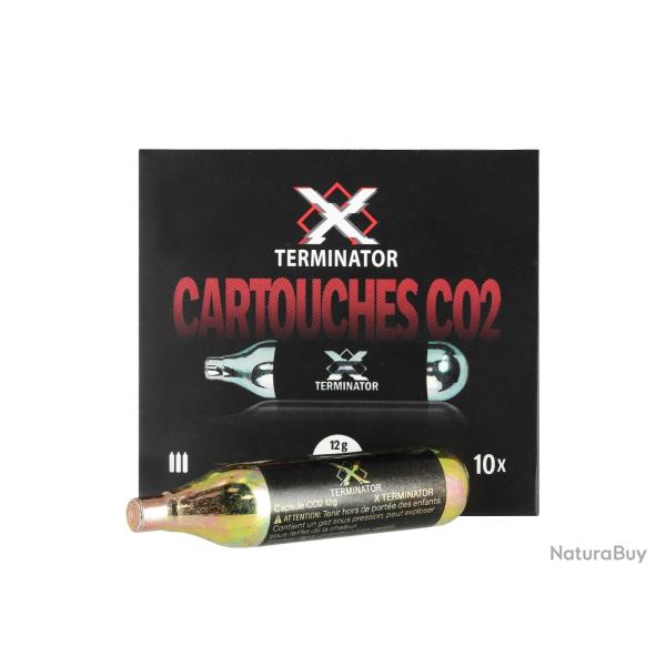 CARTOUCHE CO2 - X TERMINATOR 12 GR ( carton de 500)