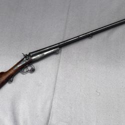 Fusil de chasse ancien &agrave; broche