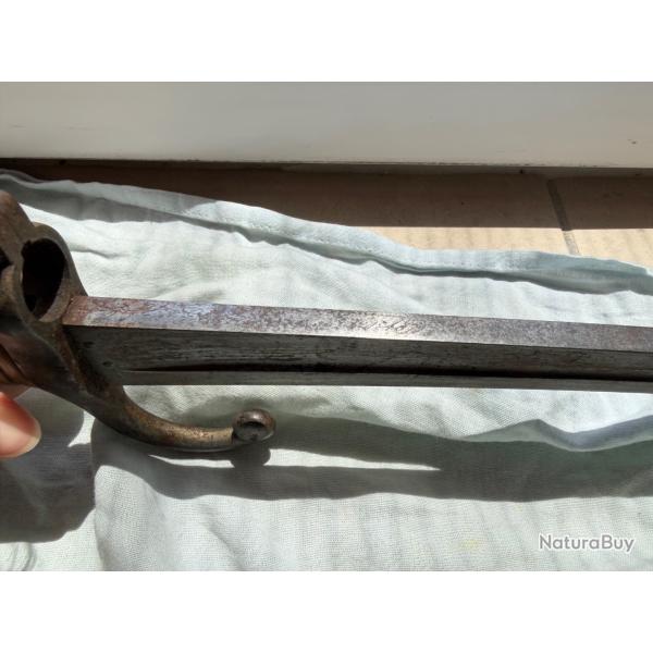 Sabre ba�onnette fran�ais Chassepot mars 1871 St Etienne + fourreau