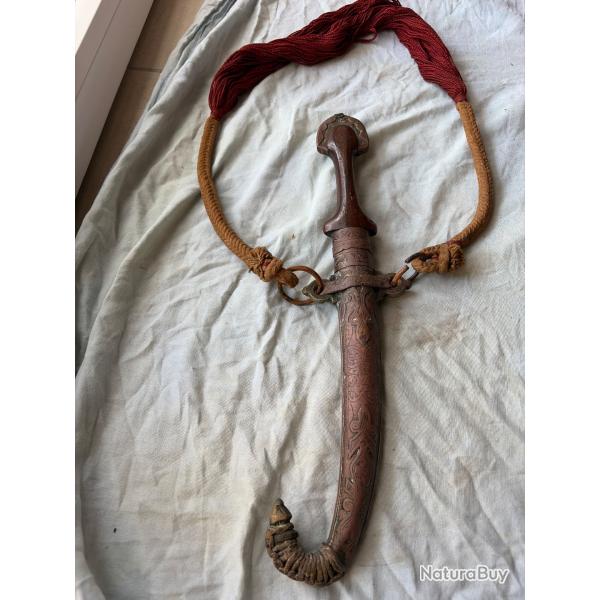 Koumya couteau avec fourreau grav�