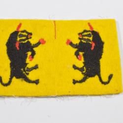 INSIGNES DE LA 11&Egrave;ME ARMOURED patch brod&eacute; US Repro ? (20C)
