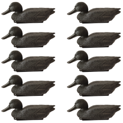 Formes de canard souchet mouss&eacute;s noirs - CHASSE EN CAMARGUE