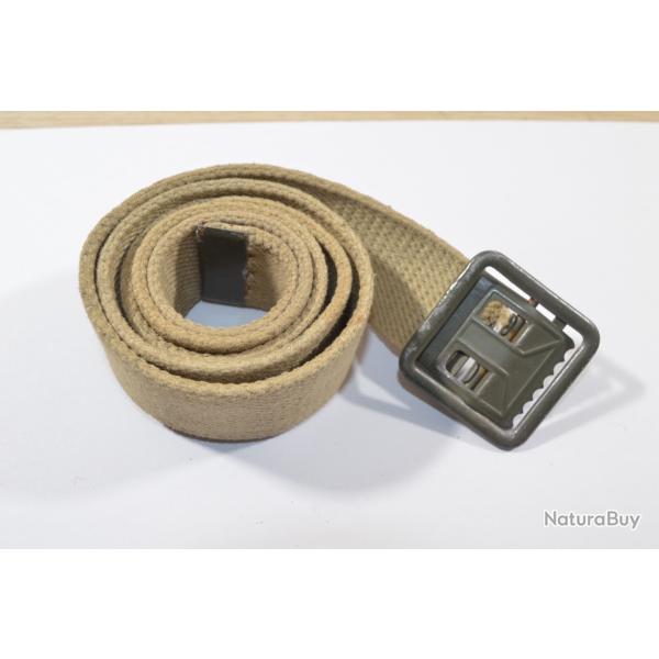 Ceinture  pour officier US France Indo Alg�rie taille 36  90 cm (24)