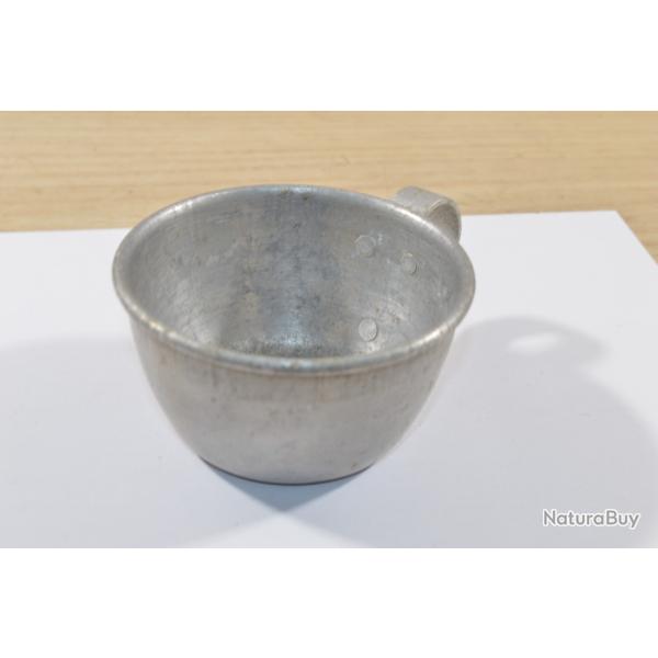 Quart Militaire Fran�ais Equipement Soldat WWII  Tasse Alu (24)