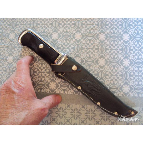 superbe couteau de chasse collection "original Bowie knife" solingen germany