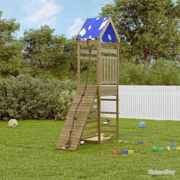 Aire de jeux d'ext�rieur bois de pin impr�gn�