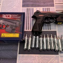 Pistolet Co2 Crosman TACC31 4.5mm 4.1 joules