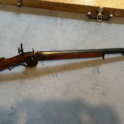 Fusil Hawken INVESTARM cal .50 avec dioptre et mallette