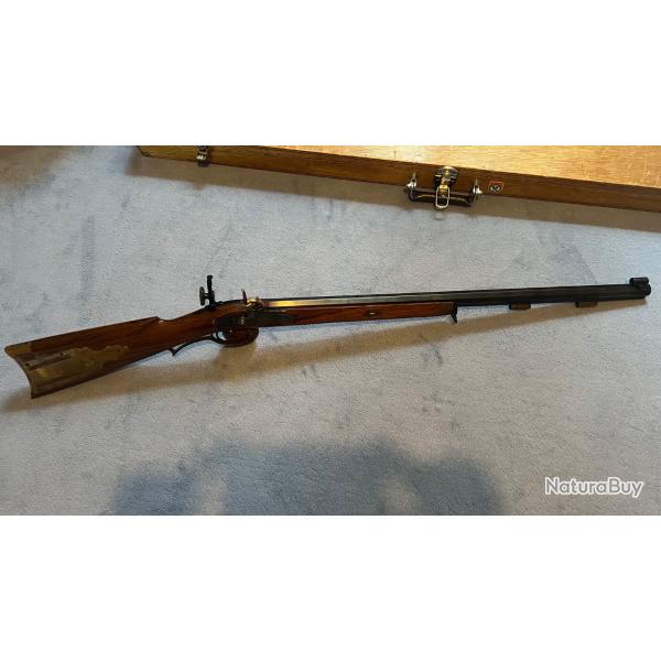 Fusil Hawken INVESTARM cal .50 avec dioptre et mallette