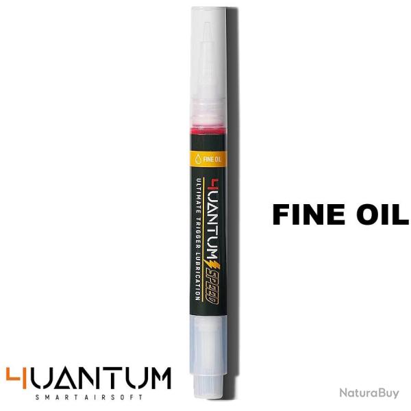Stylo d'huile airsoft pour roulements haute performance Jaune 4UANTUM