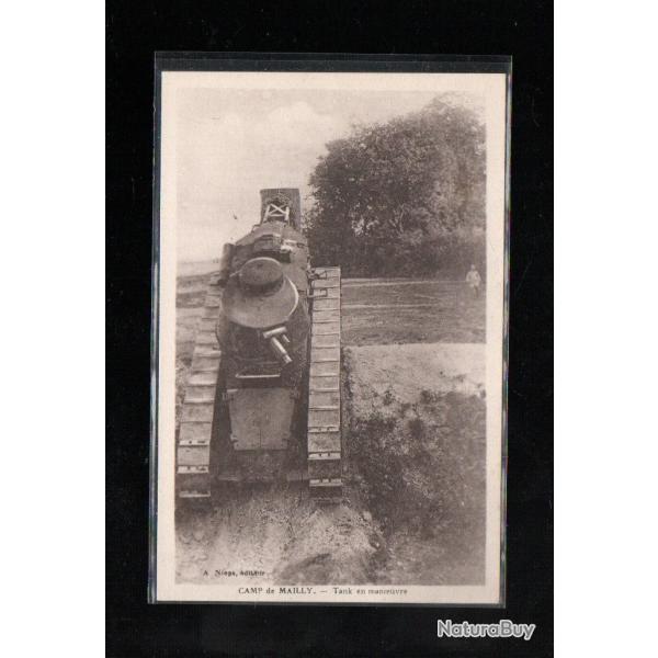 tank en manoeuvre camp de mailly au choix