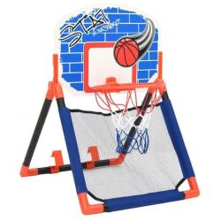 Panier basket enfants PP multicolore 44x52x66 cm multifonction &eacute;volutif