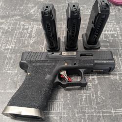 G19 G force We black/silver upgrade maple leaf