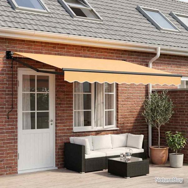 Auvent Sable 4 x 2 m Polyester et m�tal
