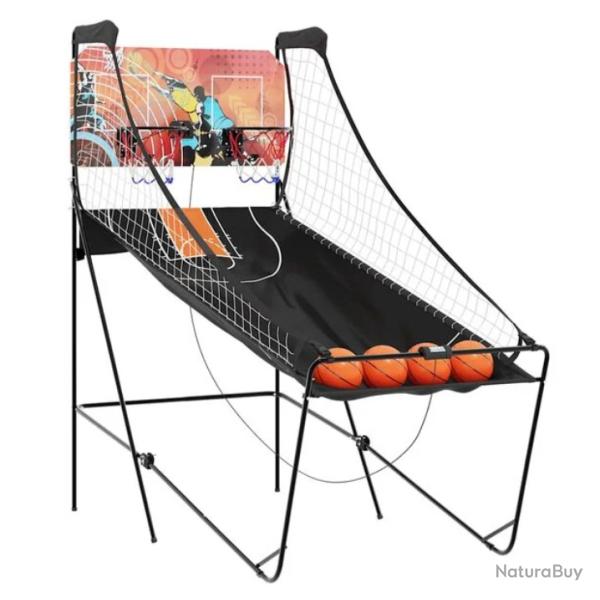 Machine arcade basket 2 joueurs 107x205x205 cm pliable score �lectronique