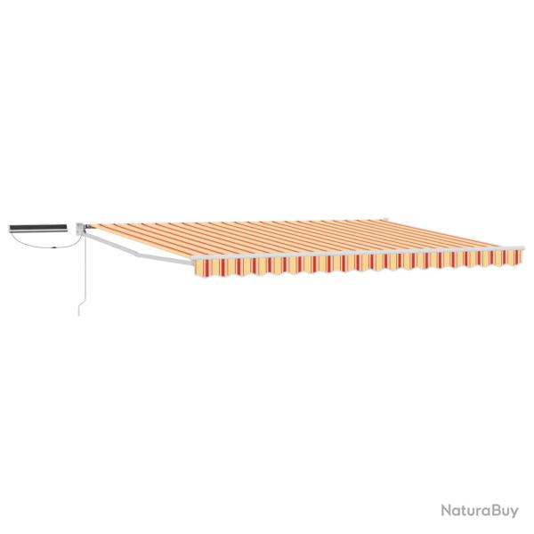 Auvent r�tractable �lectrique Multicolore 5 x 3 m