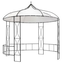 Belv&eacute;d&egrave;re 300 x 290 cm Blanc Rond