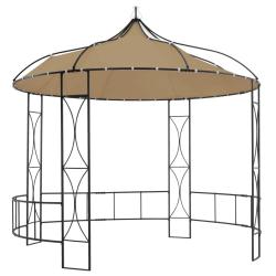 Belv&eacute;d&egrave;re 300x290 cm Taupe Rond
