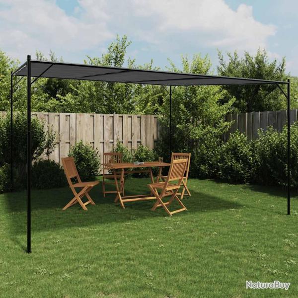 Belv�d�re anthracite 4x4 m 180 g/m� tissu et acier