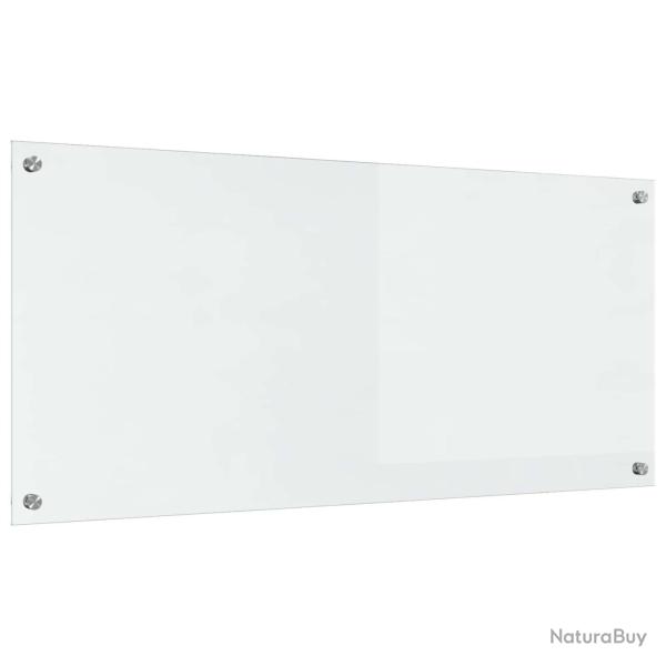 Cr�dence de cuisine Transparent 110 x 50 cm verre tremp�
