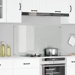 Cr&eacute;dence de cuisine Transparent 120 x 60 cm verre tremp&eacute;