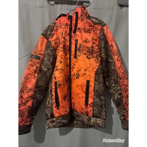 Veste Softshell pro hunt taille 10 ans