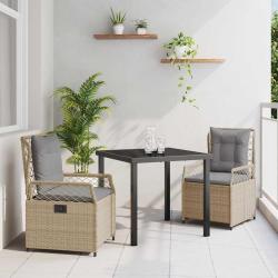 Ensemble de salle &agrave; manger pour 3 pcs