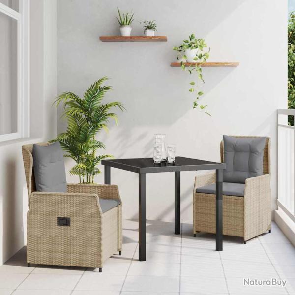 Ensemble de salle � manger pour 3 pcs polyrotin