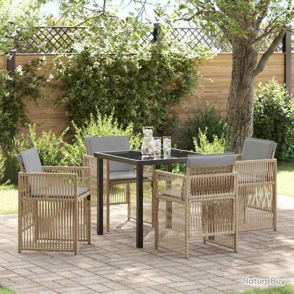 Ensemble de salle � manger pour 5 pcs Beige