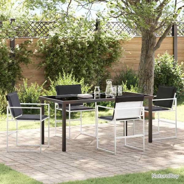 Ensemble de salle � manger pour 5 pcs Blanc